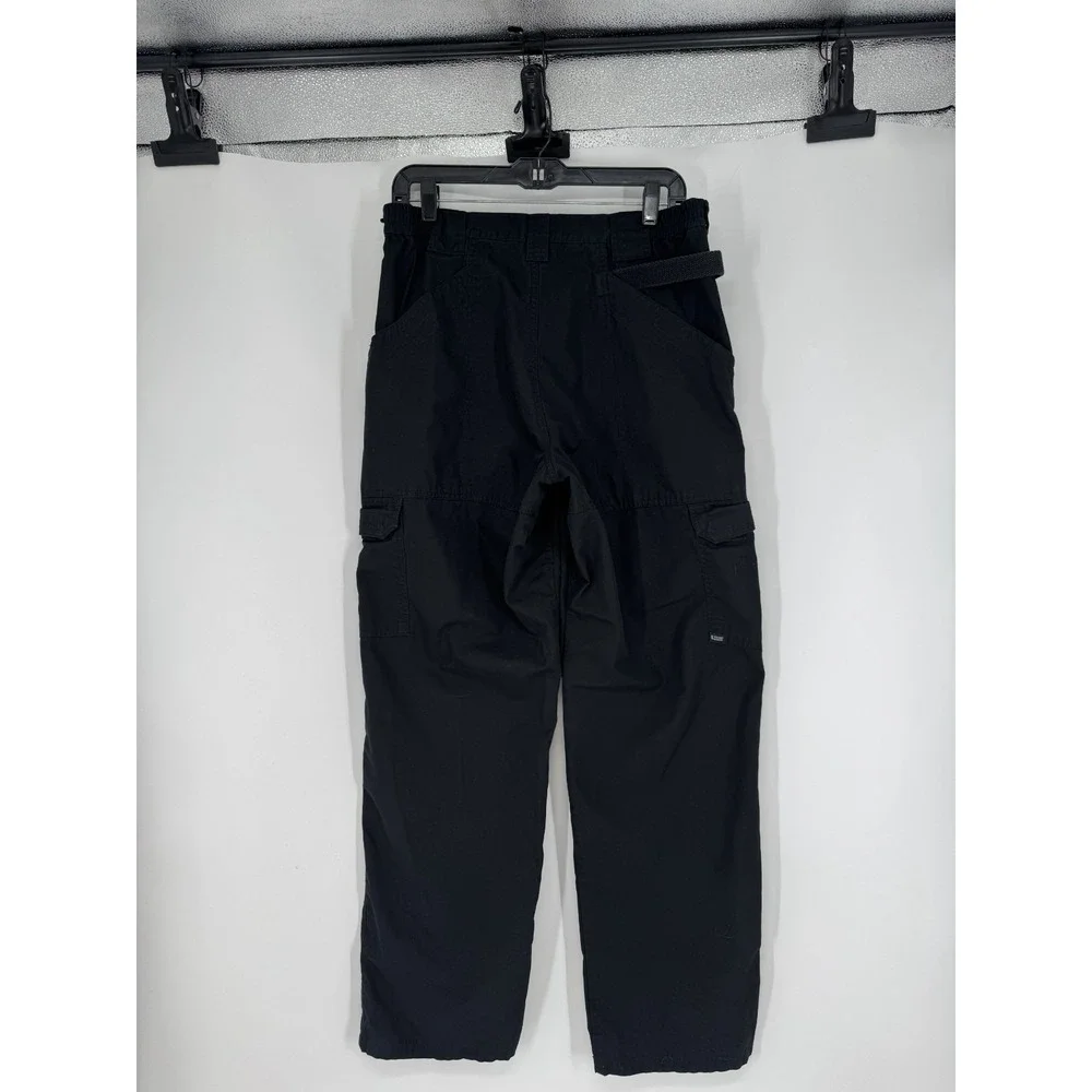 511 Tactical Ripstop Pants Mens 32x32 Black Straight Leg Cargo Pockets Workwear